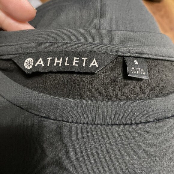 ATHLETA Pronto Dress Pleated Active‎ Athletic Gray 291869 Black Olive Size S - Picture 3 of 5